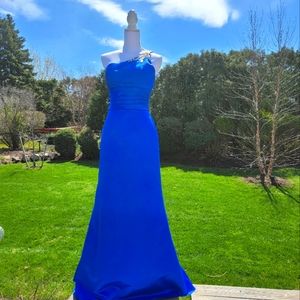 Blue prom/formal gown